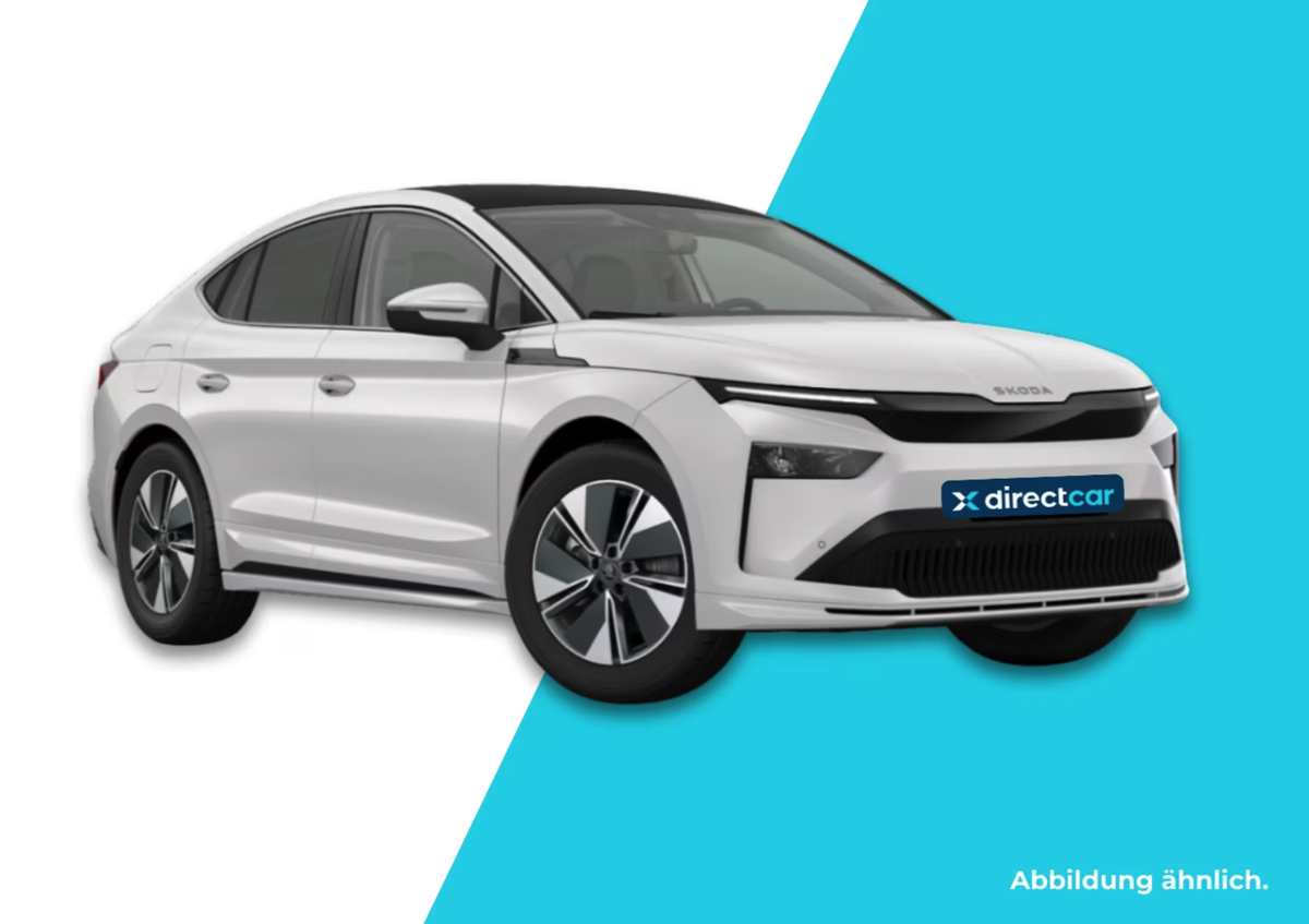 Skoda Škoda Enyaq Coupé Rundum-Sorglos-Paket: KFZ-Versicherung & Reifen inklusive - deutschlandweite Abholung Leasing