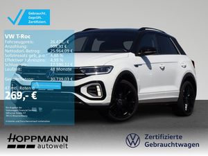 Volkswagen T-Roc 2.0 TSI R-Line 4M DSG Matrix AHK Navi Blac
