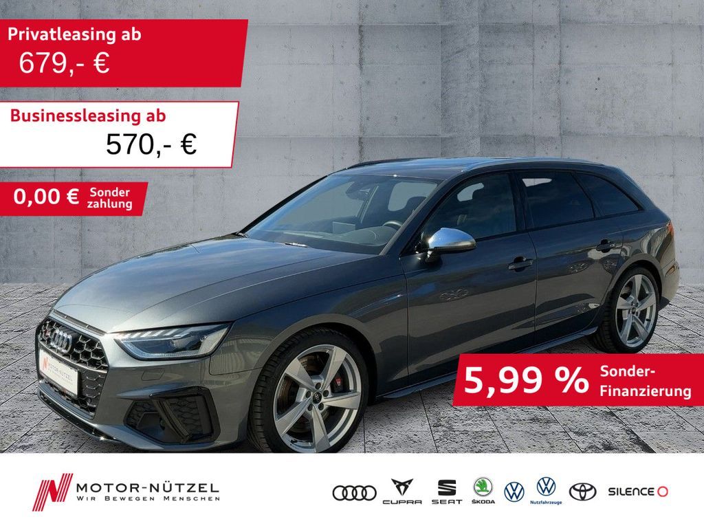 Audi S4 Avant TDI QU MATRIX+NAVI+AHK+PANO+S-SITZE+B&O Leasing