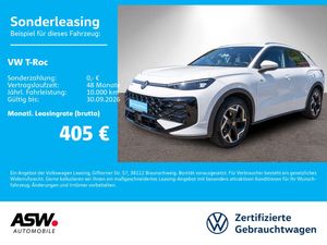 Volkswagen T-Roc R-Line Neues Modell 1.5TSI DSG Nav LED AHK