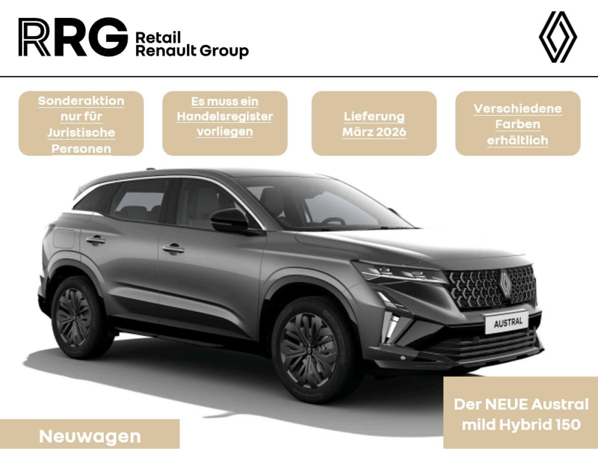 Renault Austral Evolution Mild Hybrid 150 ‼️nur für Juristische Personen ‼️ z.B. GmbH, OHG Leasing