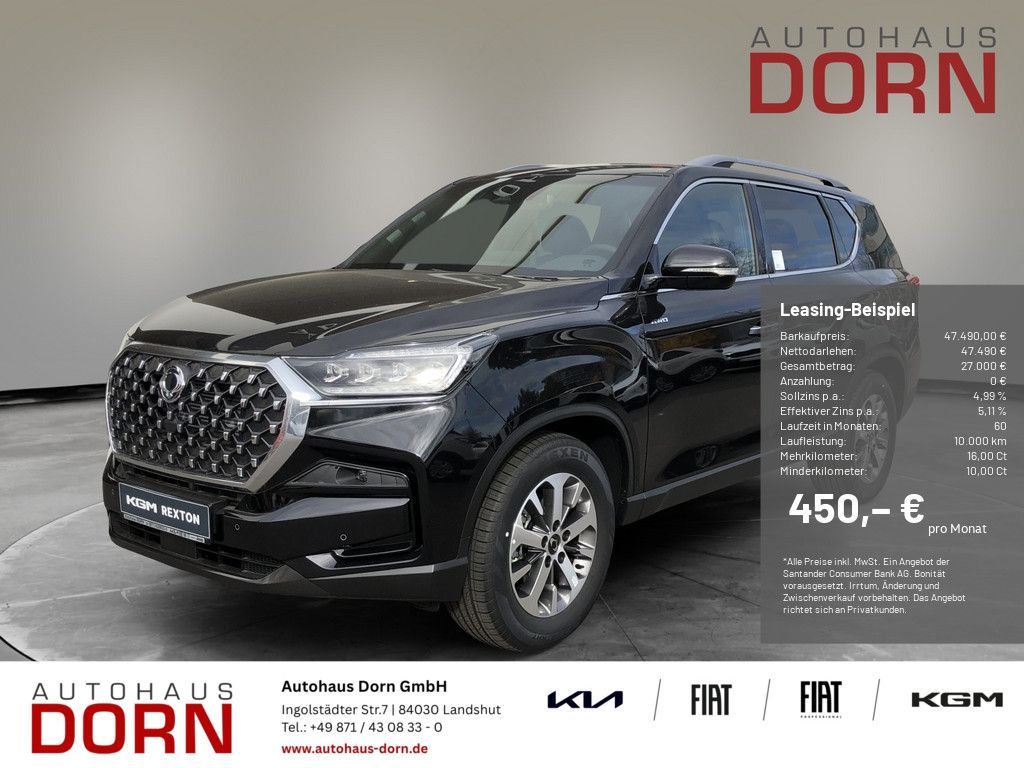 KGM Rexton Bliss 2.2D AT8 AWD, 7 Sitzer Leasing