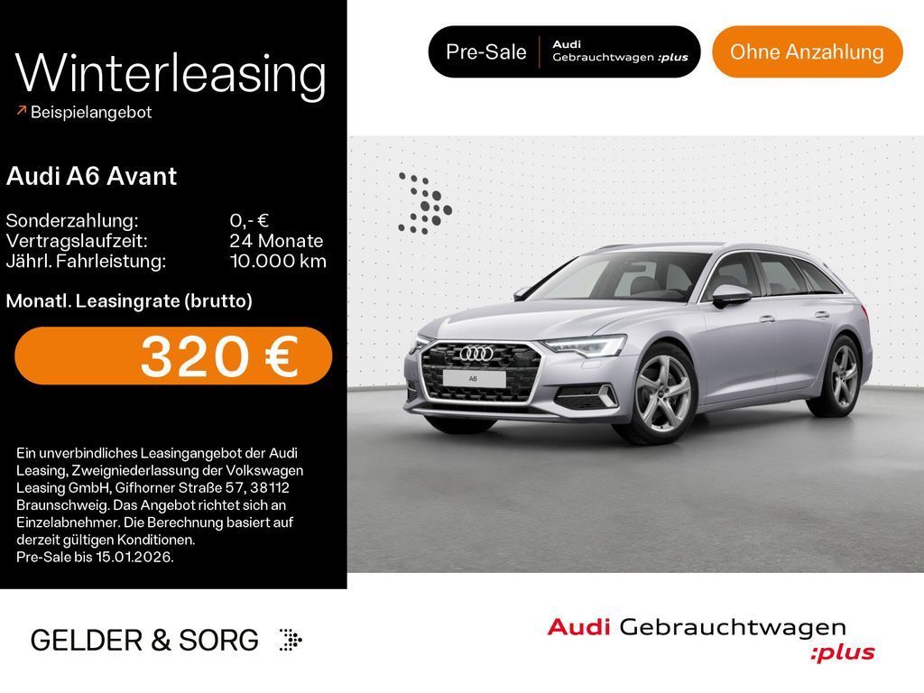 Audi A6 Avant 45 TFSI quattro Matrix*AHK*RFK*Virtual Leasing
