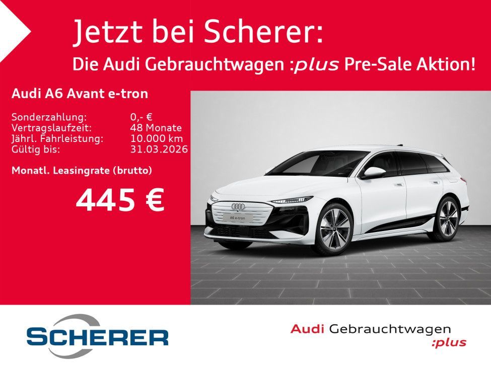 Audi A6 Avant e-tron 210 kW MAT-LED 360 GRAD MEMORY A Leasing