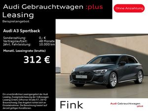 Audi A3 Sportback S line 35 TFSI LED Navi Kamera Spor