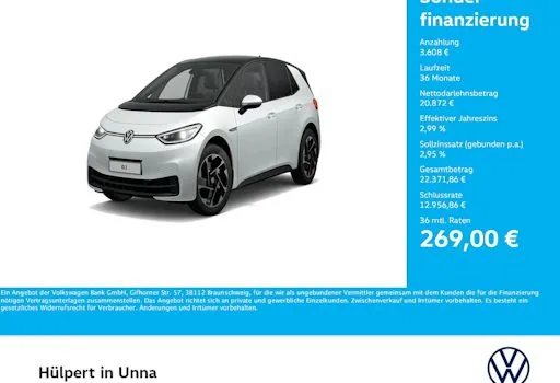 Volkswagen Id3-neo Pro Performance 58 KWh 150 KW Pro 5dr