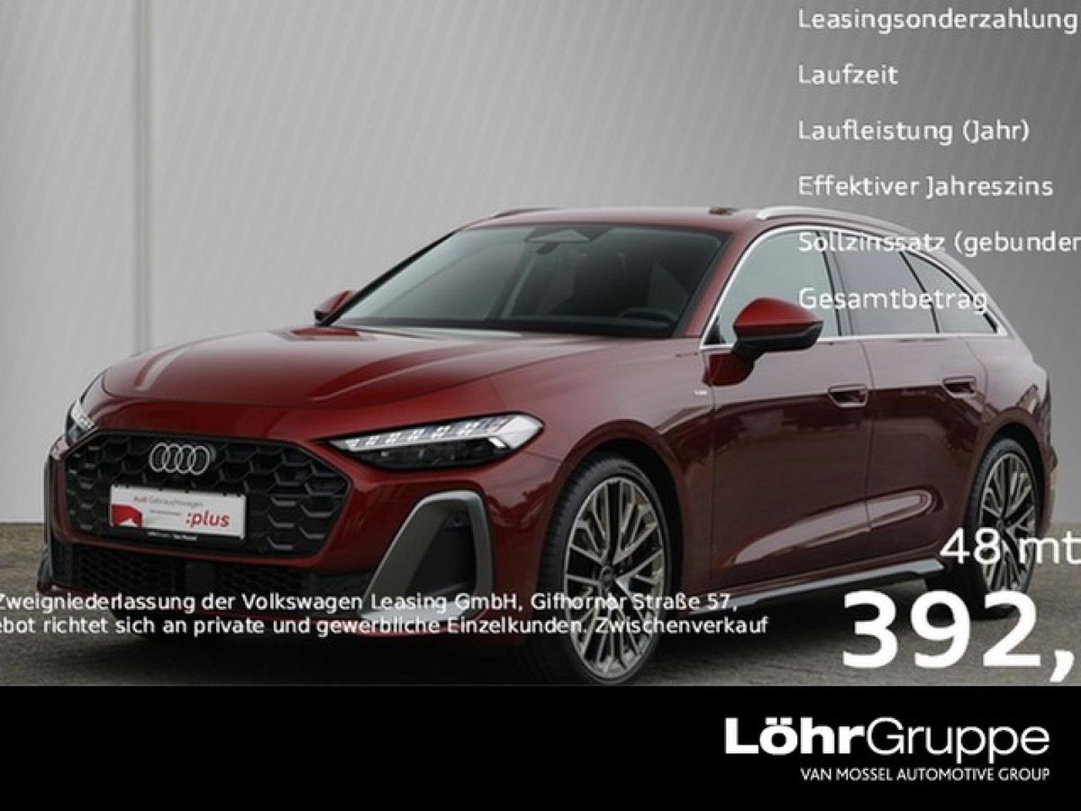 Audi A5 Avant TFSI S tronic 2 x S line GWP Leasing