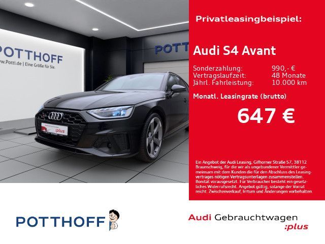 Audi S4 Avant Q PANO NAVI VIRTUAL SITZHZG PDC Leasing