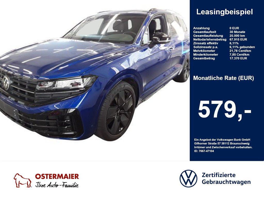 Volkswagen Touareg R 3.0eTSI 462PS HYBRID NP.122T ACC.5J-G. Leasing