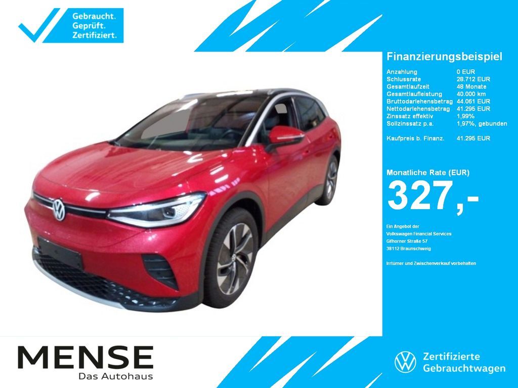 Volkswagen ID.4 Pro electric IQ.Light|Matrix|CarPlay|h/k|LM Leasing