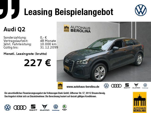 Audi Q2 30 TFSI *MATRIX*GRA*PDC*Virt.C*KLIMA* Leasing