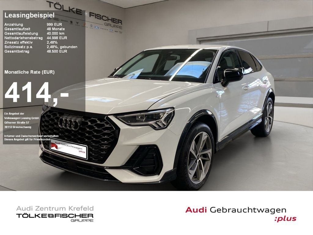 Audi Q3 Sportback 35 1.5 TFSI S-Line S-line AHK AUT Leasing