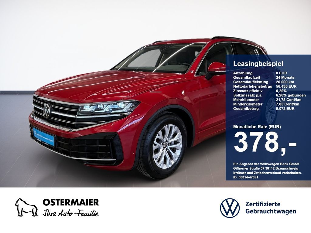 Volkswagen Touareg ELEGANCE 3.0TDI 231PS NP.99T AHK.STDHZG. Leasing