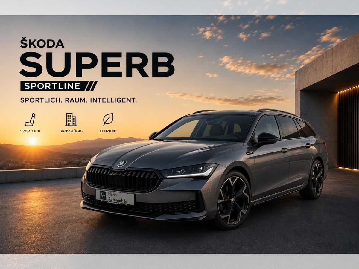 Skoda Superb Combi Sportline 2,0 TDI DSG PanoSD CANTON❗❗❗Aktion bis 31.08.2026❗❗❗ Leasing