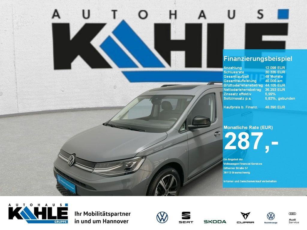 Volkswagen Caddy Maxi Dark Label 2.0 TDI DSG 7-Sitzer Leasing