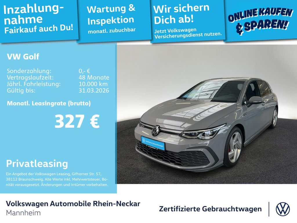 Volkswagen Golf VIII 2.0 TDI GTD DSG Navi PDC Harman Kardon Leasing