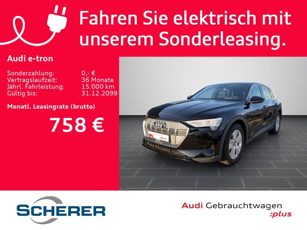 Audi e-tron 50 quattro 230 kW AHK NAVI HUD SHZ Leasing