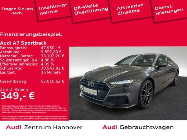 Audi A7 Sportback 55 TFSI quattro HD Matrix AHK Memory Kamera Leasing