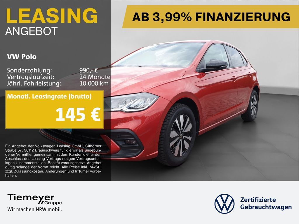 Volkswagen Polo 1.0 TSI DSG GOAL LED NAVI KAMERA AHK Leasing