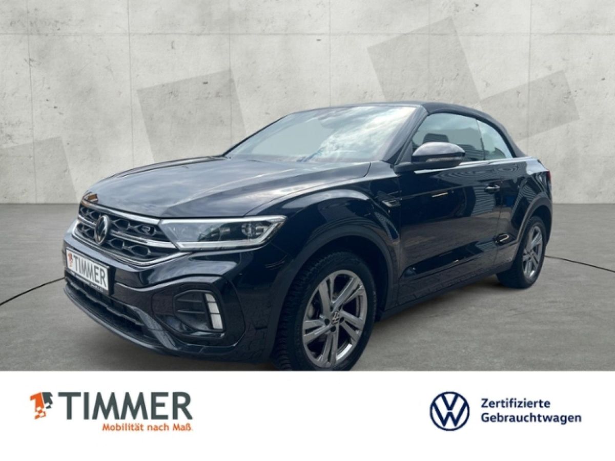 Volkswagen T-Roc Cabriolet 1.5 TSI DSG R-LINE +AHK +LED +ACC +VIRTUAL +NAVI +SHZ +17