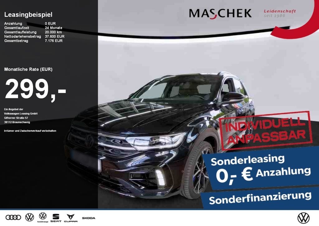 Volkswagen T-Roc R Sonderleasing *AKRAPOVIC* Beats DCC Leasing