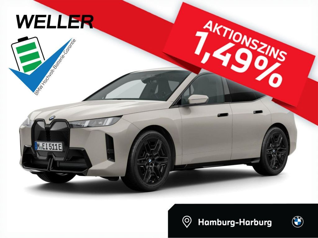 BMW iX xDr 45 M SPORT AdLED,DrPro,AHK,Multisi,Alu22 Leasing