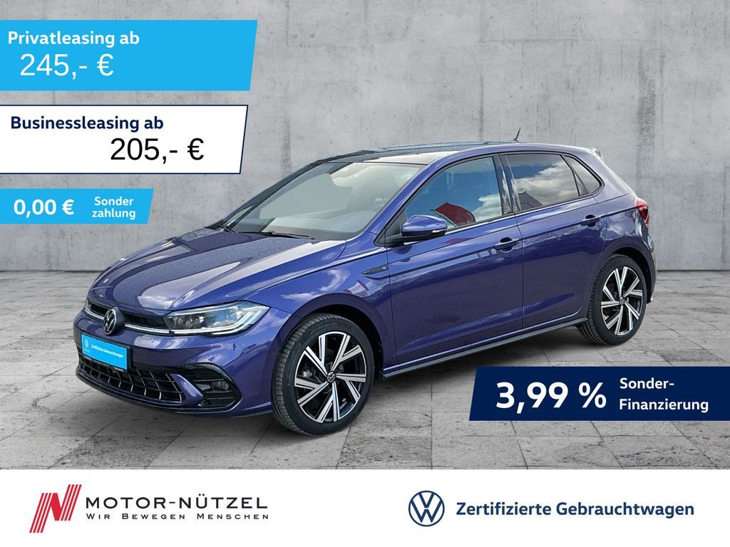 Volkswagen Polo 1.0TSI DSG R-LINE 5JG+MATRIX+NAV+PANO+BEATS Leasing