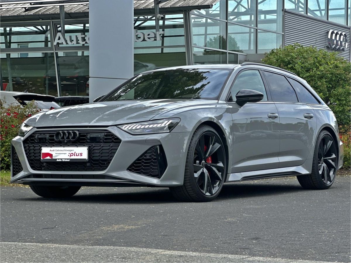 Audi RS6 Avant BLACK PANO HUD NIGHT STHZG B&O 280km/h Leasing