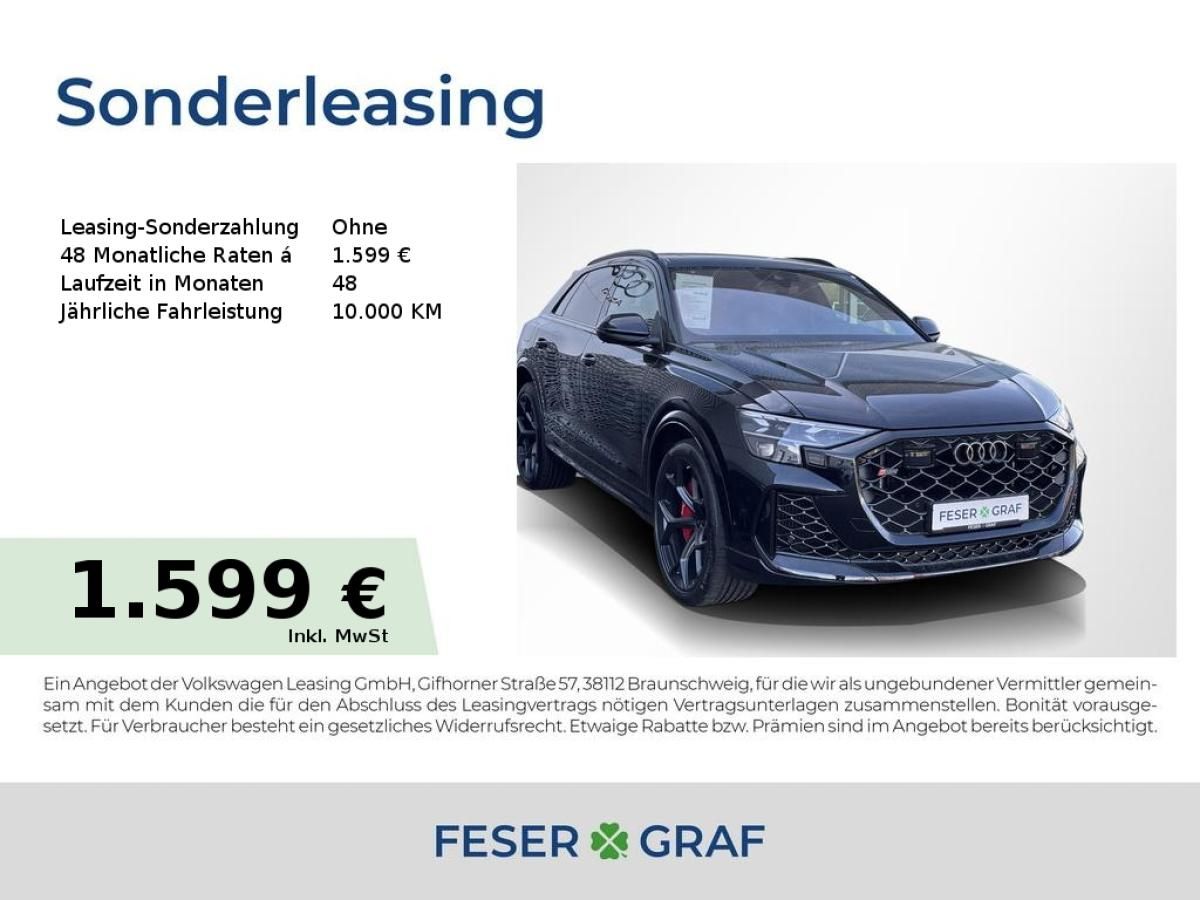 Audi RS Q8 SUV performance Matrix/Vmax305/RS-AgA/AHK Leasing