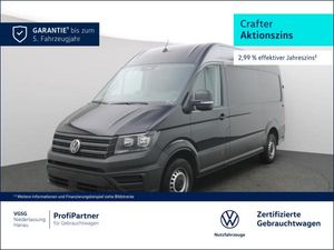 Volkswagen Crafter Kasten MR Hochdach Navi AHK Kamera Klima