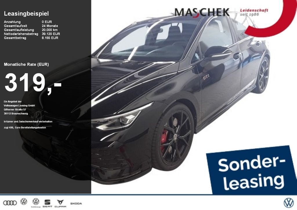 Volkswagen Golf GTI Clubsport 2.0 TSI Sonderleasing Navi HU Leasing