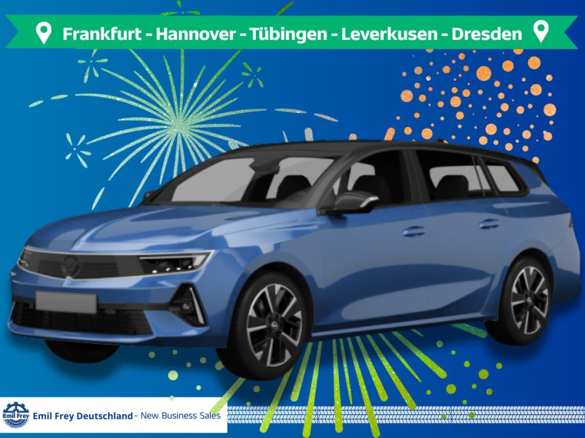 Opel Astra Sports Tourer BEV Electric 54 kwh Edition 156 PS 115 kw Leasing