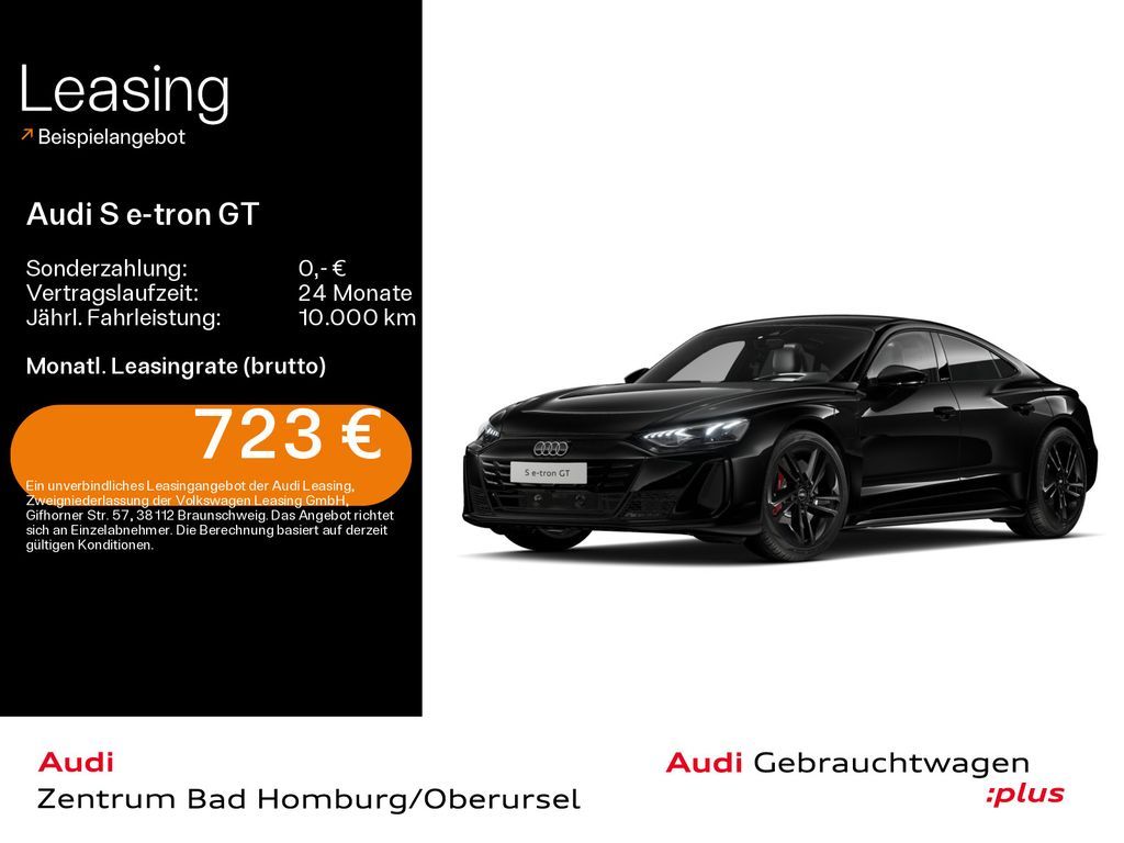 Audi S e-tron GT S quattro*Navi*Matrix*HUD*B&O*PDC*Ca Leasing