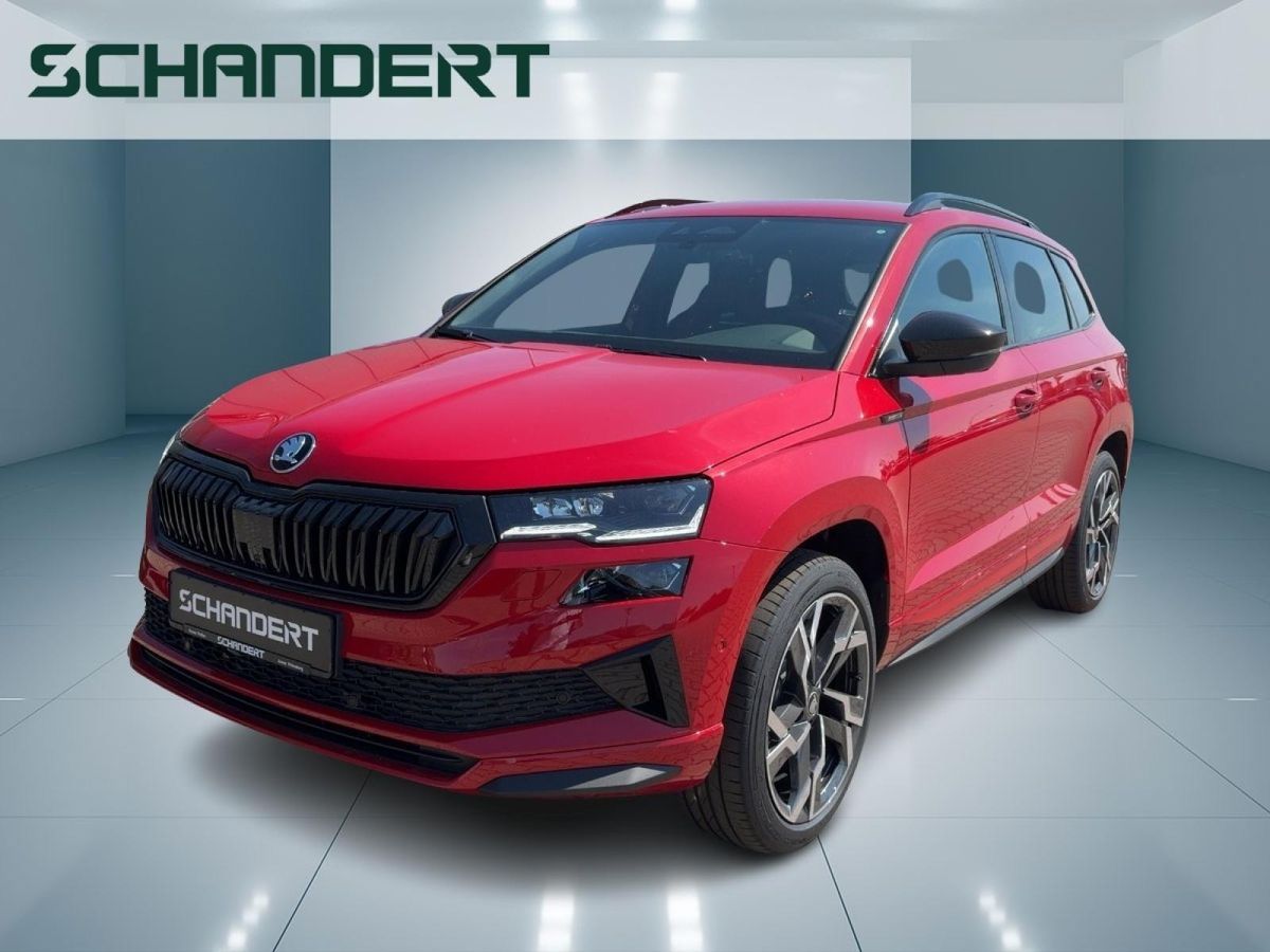 Skoda Karoq 2.0 TDI Sportline 4x4 DSG Matrix Navi AHK Verfügbar in verschiedenen Farben 🚀Sofort-Verfügbar🚀Autoha Leasing