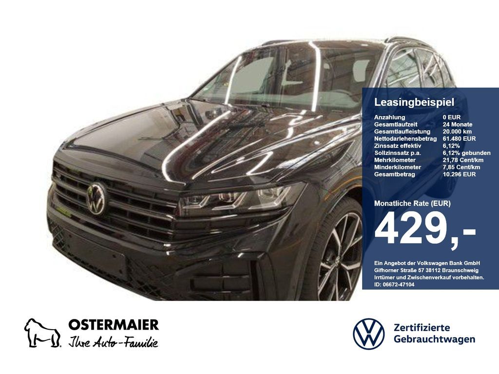 Volkswagen Touareg R-LINE BLACK STYLE 3.0TDI 286PS 4M NP.10 Leasing