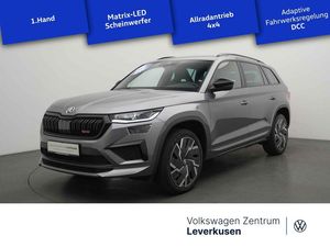 Skoda Kodiaq RS 4x4 MATRIX AHK ACC DCC KAM LEDER NAVI