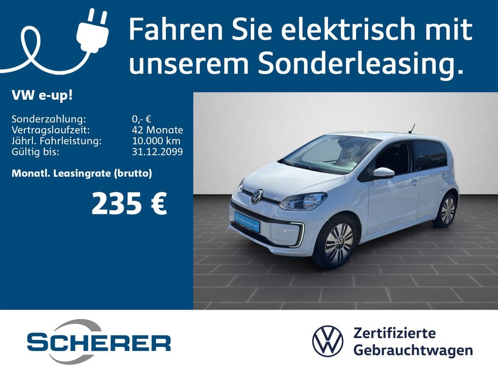Volkswagen e-up! UNITED *Sitzh*CCS-Ladedose* Leasing