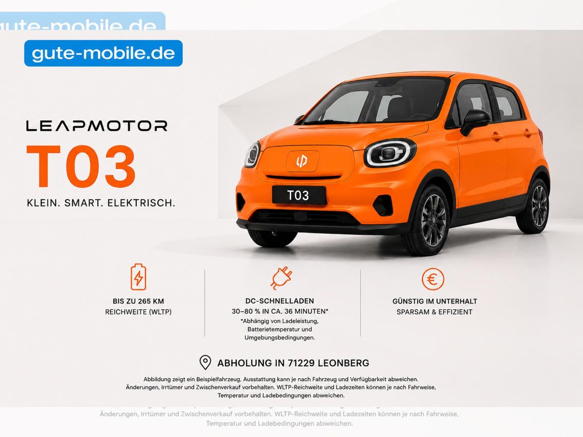 Leapmotor T03 Design Leasing