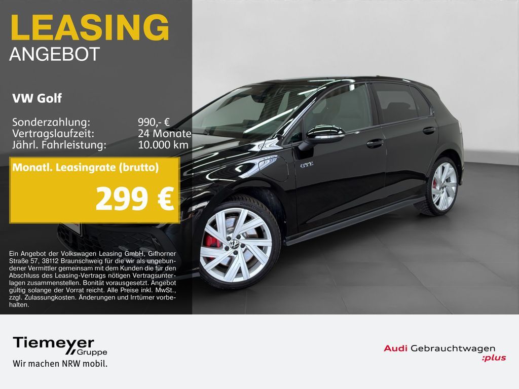 Volkswagen Golf GTE DSG BLACK STYLE LM18 NAVI AHK DCC Leasing
