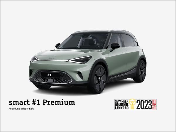smart #1 Premium❗️inkl. 6.000€ E-Prämie Anzahlung¹❗️(Head-up/Soundsystem/Navi/Pano/LED+) Leasing