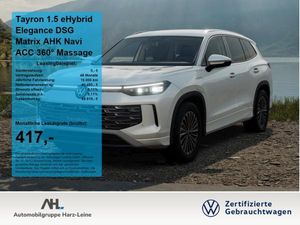 Volkswagen Tayron 1.5 eHybrid Elegance DSG Matrix AHK Navi ACC 360° Massage