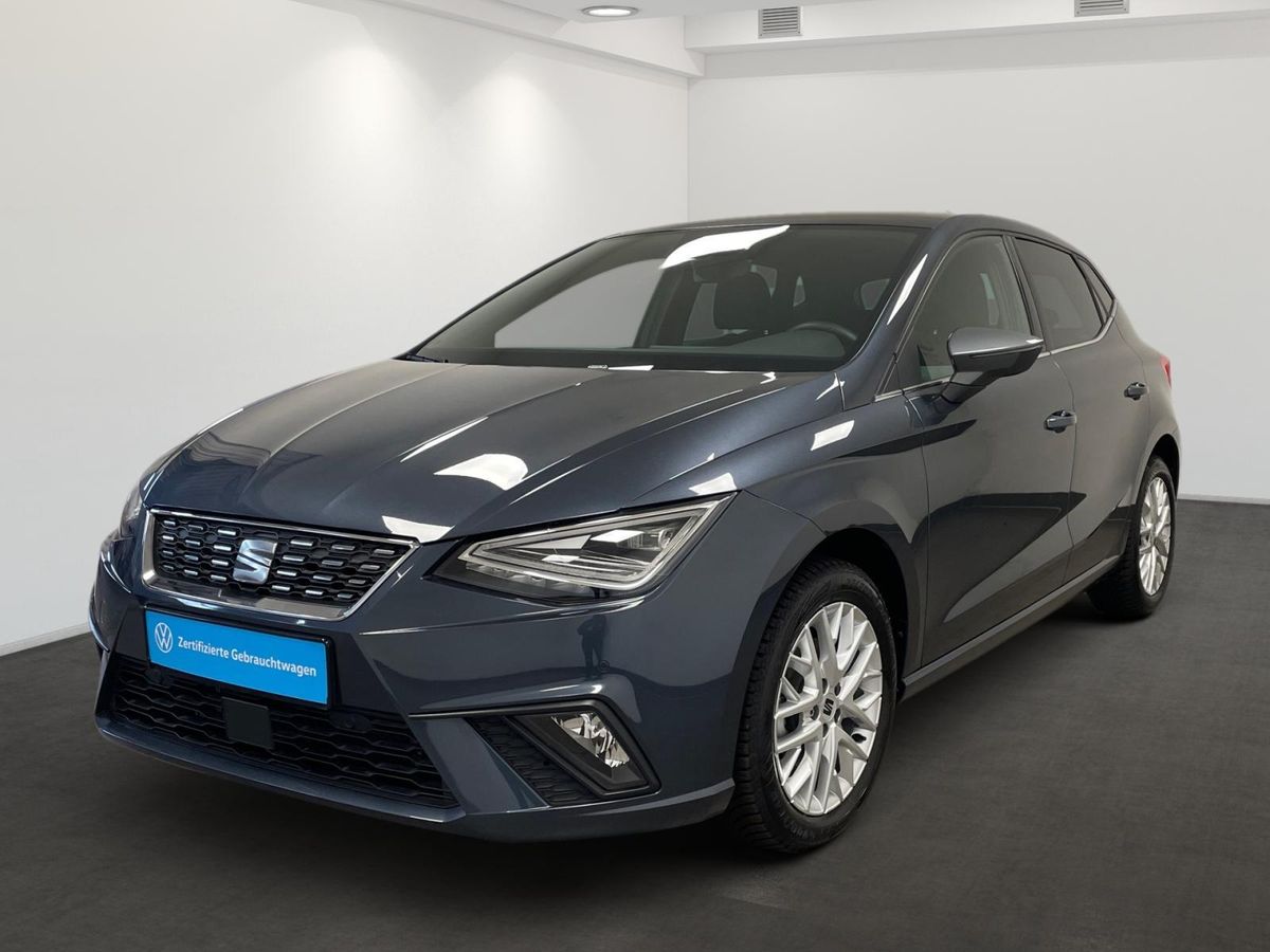 Seat Ibiza Xcellence 1.0 TSI 85kW - LED Navi SHZ Vision Plus App-Connect GJR DAB ACC LM Leasing