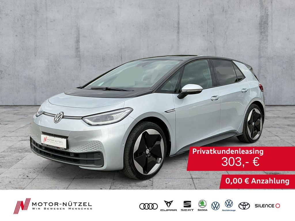 Volkswagen ID.3 150kW Pro MATRIX+NAV+APP+ACC+SHZ+RFK+PANO Leasing