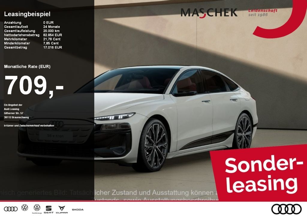 Audi S6 e-tron Sportback edition one UPE122 Pano AHK Leasing