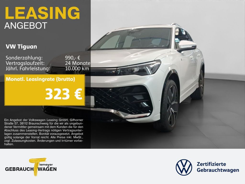 Volkswagen Tiguan 2.0 TSI 4M R-LINE LM20 NAVI AHK Leasing
