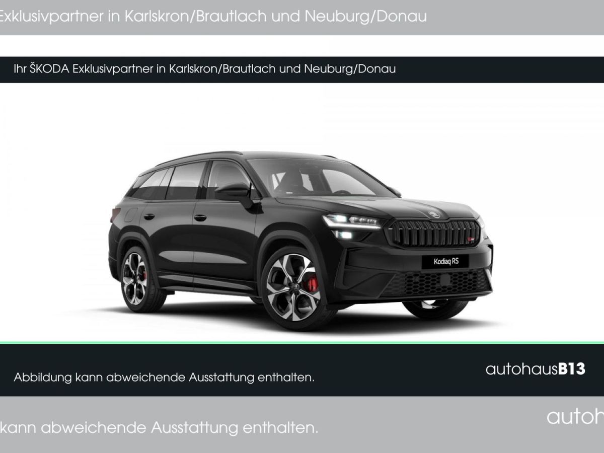 Skoda Kodiaq RS 2,0 TSI 4x4 AHK+ACC+NAVI+HIFI - SOFORT VERFÜGBAR! Leasing