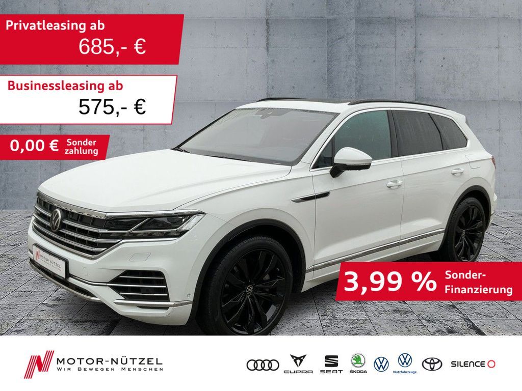 Volkswagen Touareg TSI eHYBRID MATRIX+NAVI+AIR+AHK+PANO+HuD Leasing