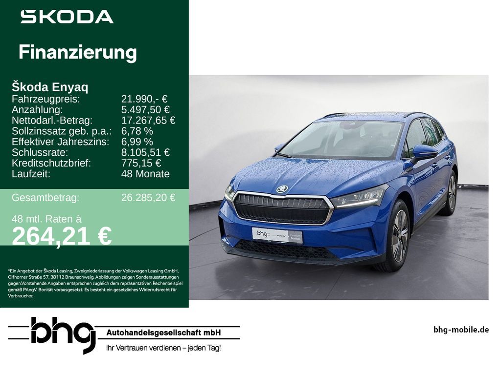 Skoda Enyaq iV 50 Loft Leasing