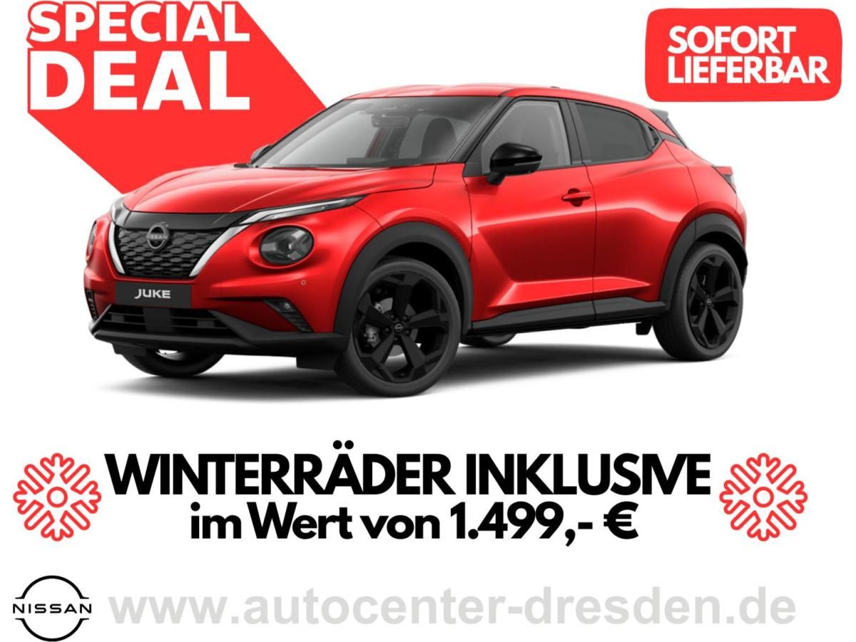 Nissan Juke 1.6 HYBRID 143 PS TEKNA AUTOMATIK❄ WINTERRÄDER GRATIS❄ Leasing