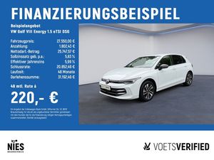 Volkswagen Golf VIII Energy 1.5 eTSI DSG LED+RearView+PDC